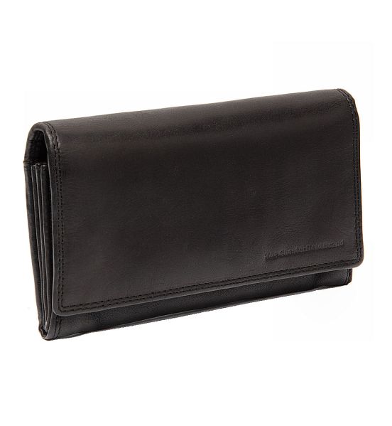 Δερμάτινο Γυναικείο Πορτοφόλι CHESTERFIELD C08.050600 Black Lentini