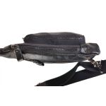 Δερμάτινο Σακίδιο Πλάτης Crossbody AC 8809-black