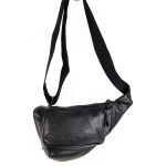 Δερμάτινο Σακίδιο Πλάτης Crossbody AC 8809-black