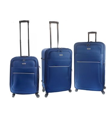 Βαλίτσα DIPLOMAT ZC3004 SET3-blue