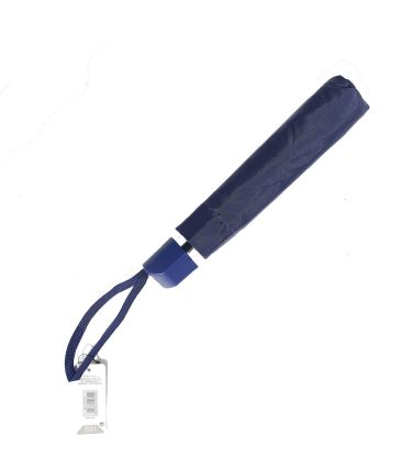 Ομπρέλα Σπαστή Χειροκίνητη με οκτώ ακτίνες NEW BASIC 12311-Μπλε Σκούρο