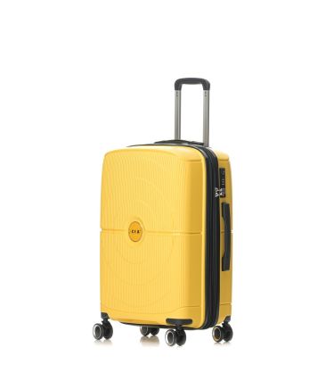 Βαλίτσα RCM 140-24 Μεσαία-65εκ-κίτρινο